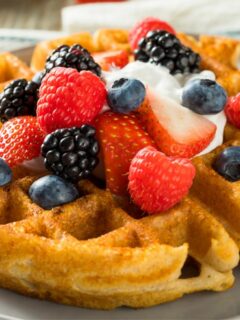 Amazing Low-Calorie Waffle Recipes To Make This Weekend