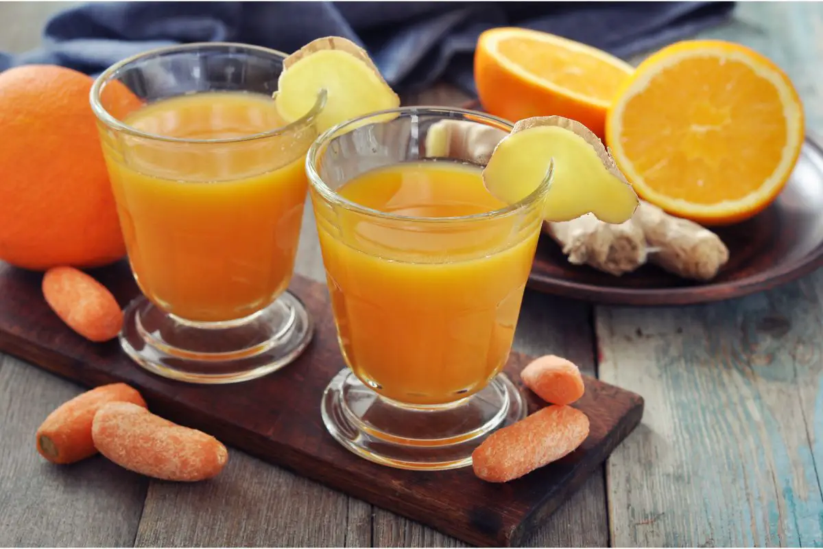 Carrot, Ginger, And Orange Juice Drink (Great For Immune System) (1)