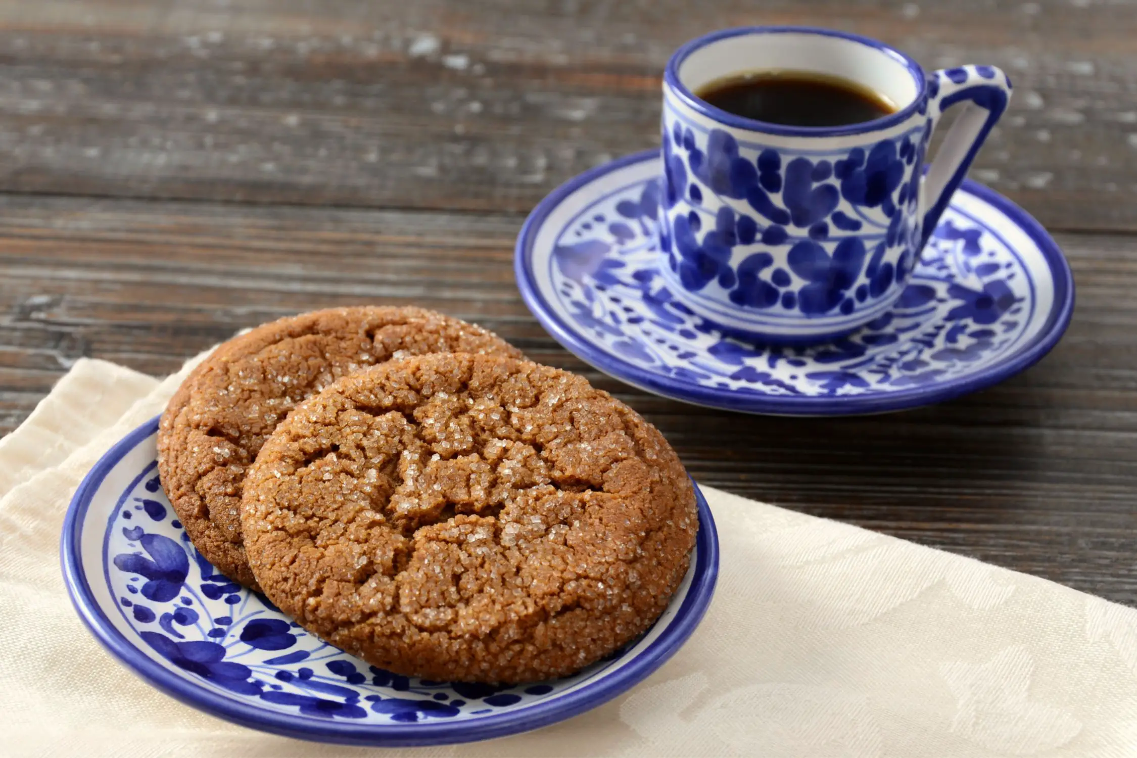 Chewy And Delicious Ginger Molasses Cookies