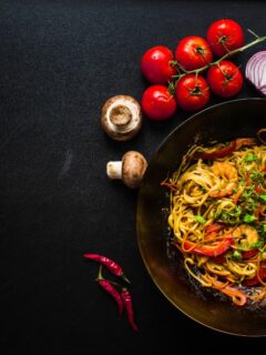 How To Make Vegan Thai Red Curry Noodles (Delicious)