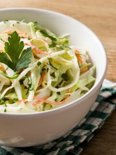 How To Make Whole30 Tangy Coleslaw