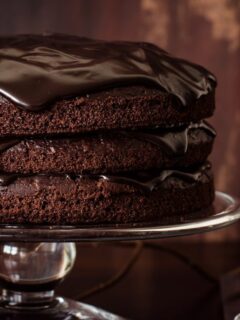 The Most Amazing Low Carb Chocolate Protein Cake