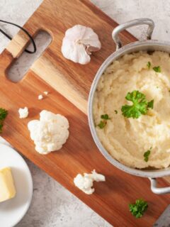 Try This Low-Carb Loaded Cauliflower Mash