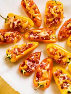 How To Make Delicious Paleo Roasted Mini Pepper BBQ Chicken Bites