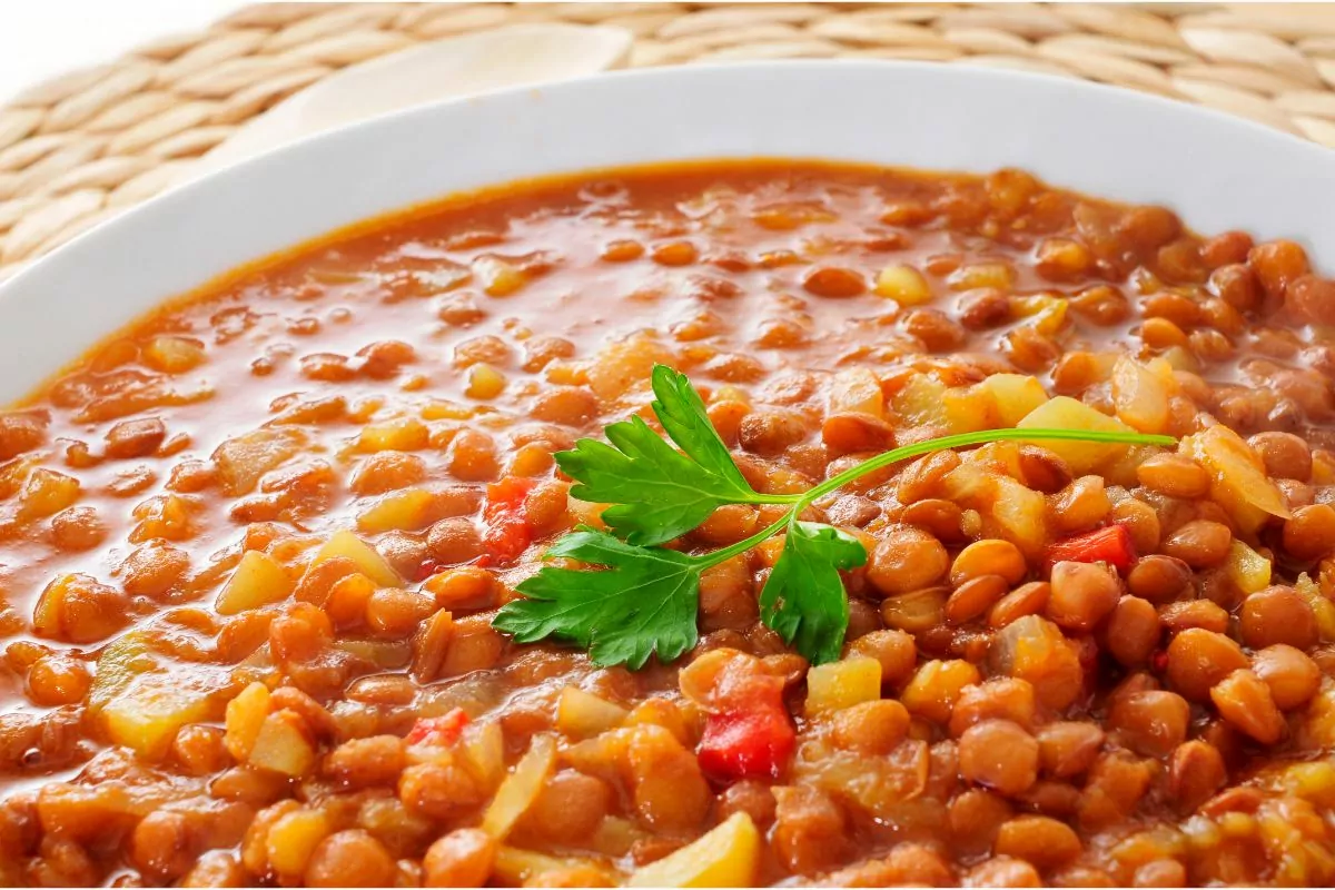 Lentil Stew For Vegan And Vegetarian Diets